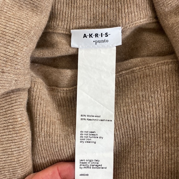 Akris Off the Shoulder Sweater - Picture 4 of 6